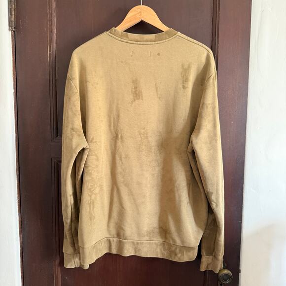 ALLSAINTS | Clay Tie Dye Spellout Logo Crewneck Sweatshirt | Medium - Picture 9 of 11